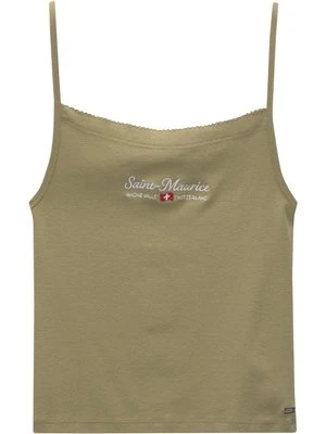 Top PULL&BEAR zielony