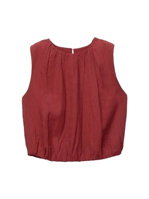 Top PULL&BEAR ciemnoczerwony
