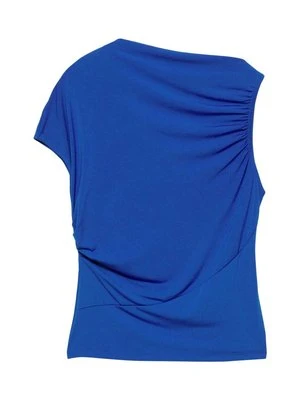 Top PULL&BEAR błękit królewski