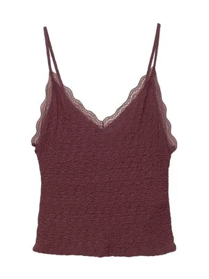 Top PULL&BEAR ciemnoczerwony