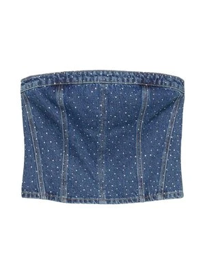 Top PULL&BEAR ciemnoniebieski