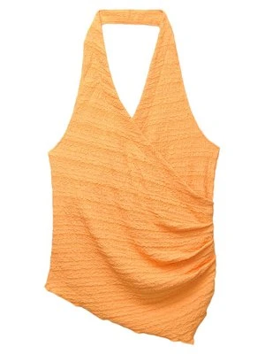 Top PULL&BEAR neonowy pomarańcz