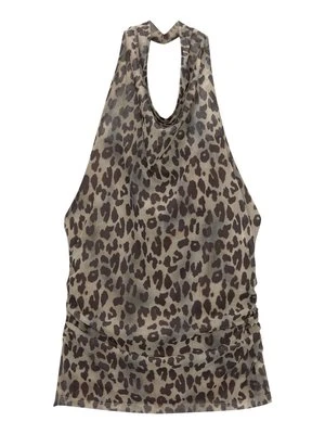 Top PULL&BEAR brązowy