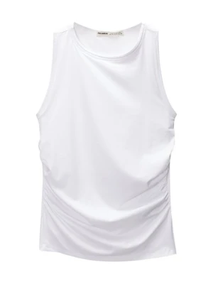 Top PULL&BEAR biały