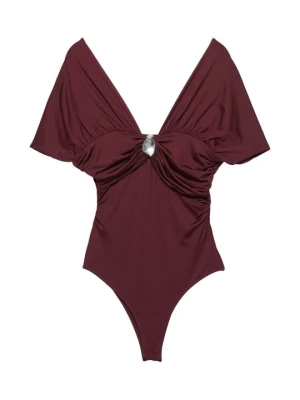Top PULL&BEAR bordowy