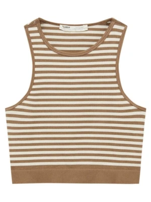 Top PULL&BEAR brązowy
