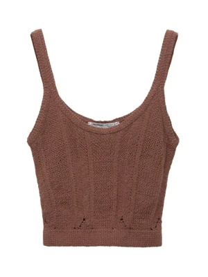Top PULL&BEAR brązowy