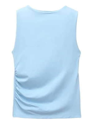 Top PULL&BEAR jasnoniebieski
