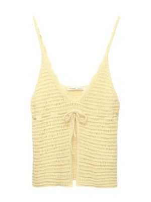 Top PULL&BEAR żółty