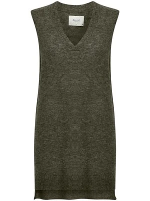 Top PULZ ciemnozielony