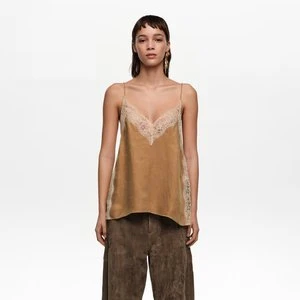 Top ramiączka koronka toffee BIMBA Y LOLA