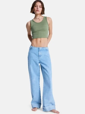Top Roxy khaki