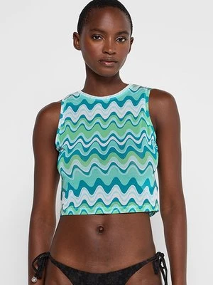 Top Seafolly turkusowy