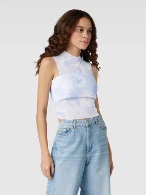 Top siateczkowy z nadrukiem STAR REVIEW