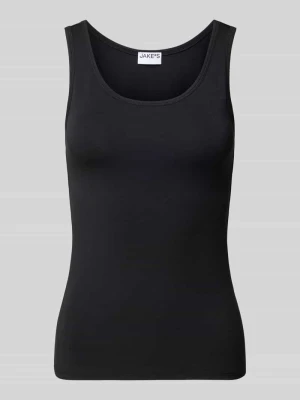 Top Slim o kroju slim fit z mieszanka modalu Jake*s Czarny