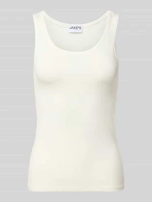 Top Slim o kroju slim fit z mieszanka modalu Jake*s Złamany biały