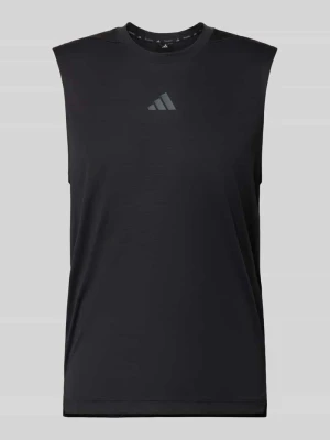 Top sportowy o kroju regular fit z nadrukiem z logo adidas Training