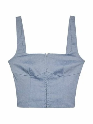 Top Stradivarius jasnoniebieski