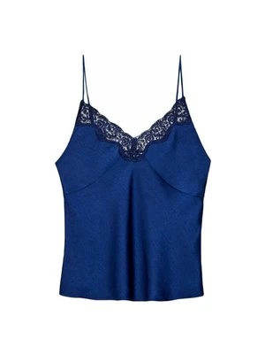 Top Stradivarius granatowy