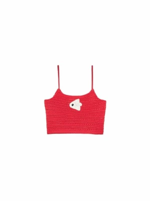 Top Stradivarius czerwony