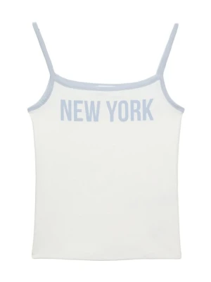 Top Stradivarius jasnoniebieski