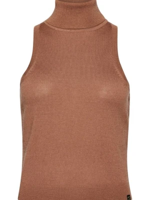 Top Superdry brązowy