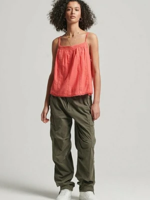 Top Superdry koralowy