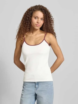 Top tank o kroju regular fit z czystej bawełny Marc O'Polo DENIM