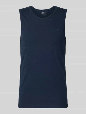 Top tank o kroju regular fit z czystej bawełny s.Oliver RED LABEL