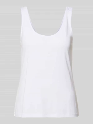 Top tank o kroju relaxed fit z mieszanki modalu model 'KAMALA' Pieces