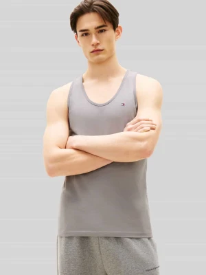 Koszulki bez rękawów w kroju regular fit z czystej bawełny w zestawie 3 szt. Tommy Hilfiger