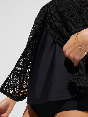 Top tankini z koronki bonprix