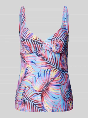 Top tankini z kwiatowym wzorem model ‘Breese’ Lascana