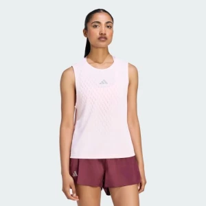 TOP TENISOWY BEZ RĘKAWÓW CLIMACOOL+ 3D PRO Adidas Distilled Pink