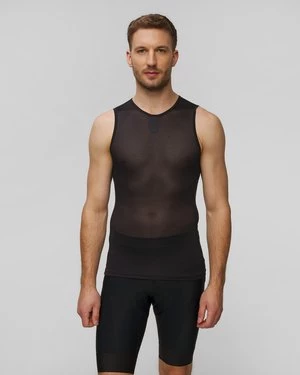 Top Termoaktywny Rowerowy Męski Rapha Base Layer Czarny