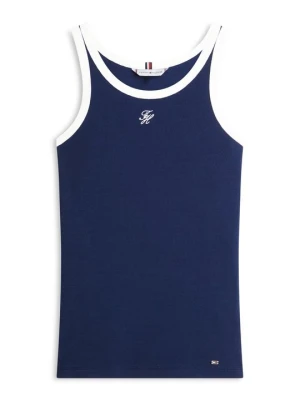 Top Tommy Hilfiger granatowy