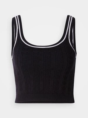 Top Tommy Jeans czarny