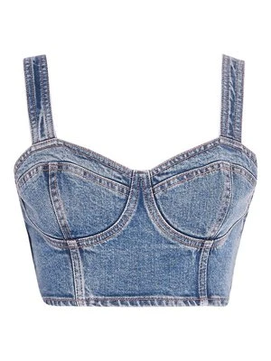 Top Tommy Jeans niebieski