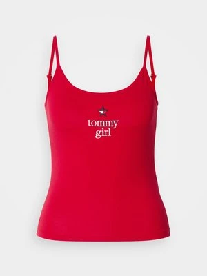 Top Tommy Jeans czerwony