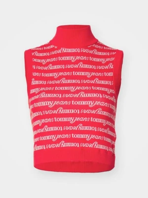 Top Tommy Jeans czerwony