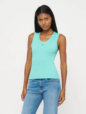 Top Tommy Jeans miętowy