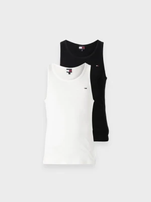 Top Tommy Jeans mleczny