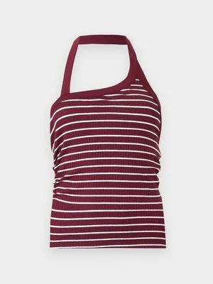 Top Topshop bordowy