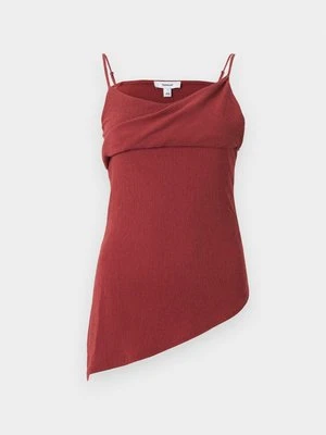 Top Topshop ciemnopomarańczowy
