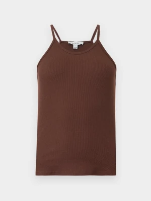 Top Topshop brązowy