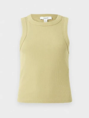 Top Topshop oliwkowy