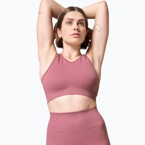 Top treningowy damski Casall Essential Block Seamless Sport mineral pink