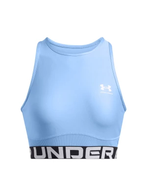 Top treningowy damski Under Armour Heatgear Rib Tank - niebieski