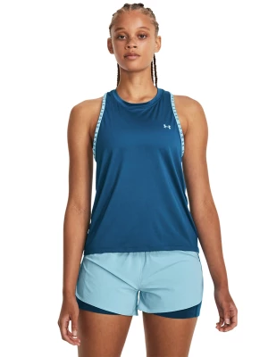 Top treningowy damski Under Armour Knockout Novelty Tank - niebieski