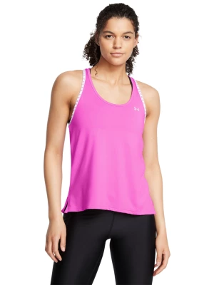 Top treningowy damski Under Armour UA Knockout Tank - rózowy